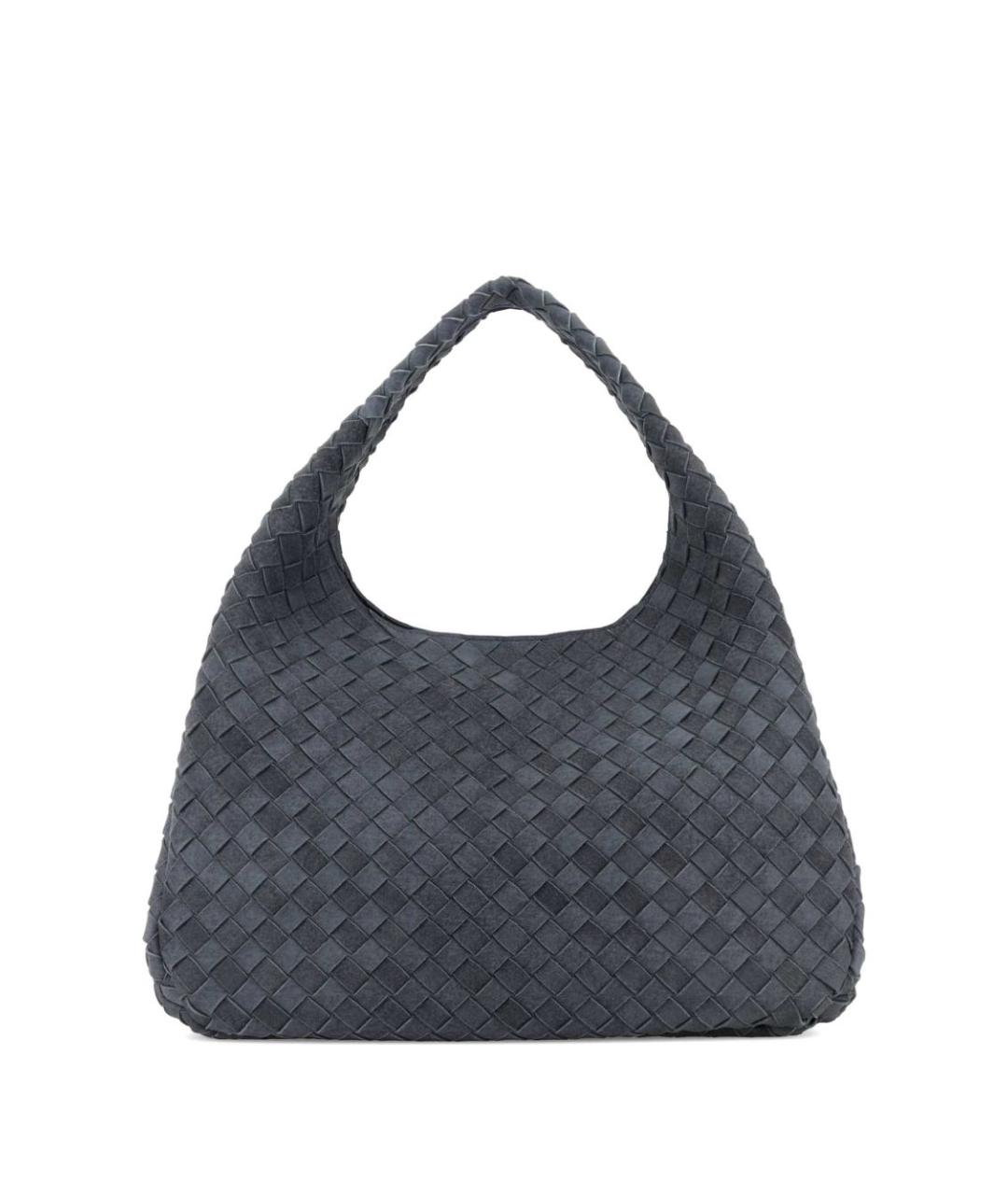 BOTTEGA VENETA Серая кожаная сумка тоут, фото 3