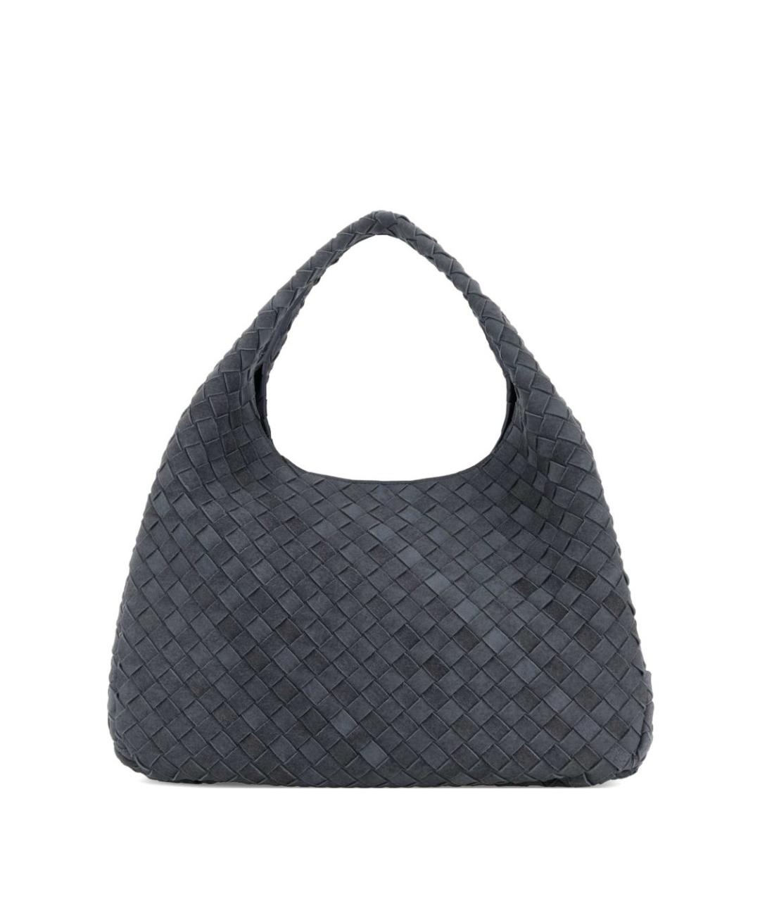 BOTTEGA VENETA Серая кожаная сумка тоут, фото 1