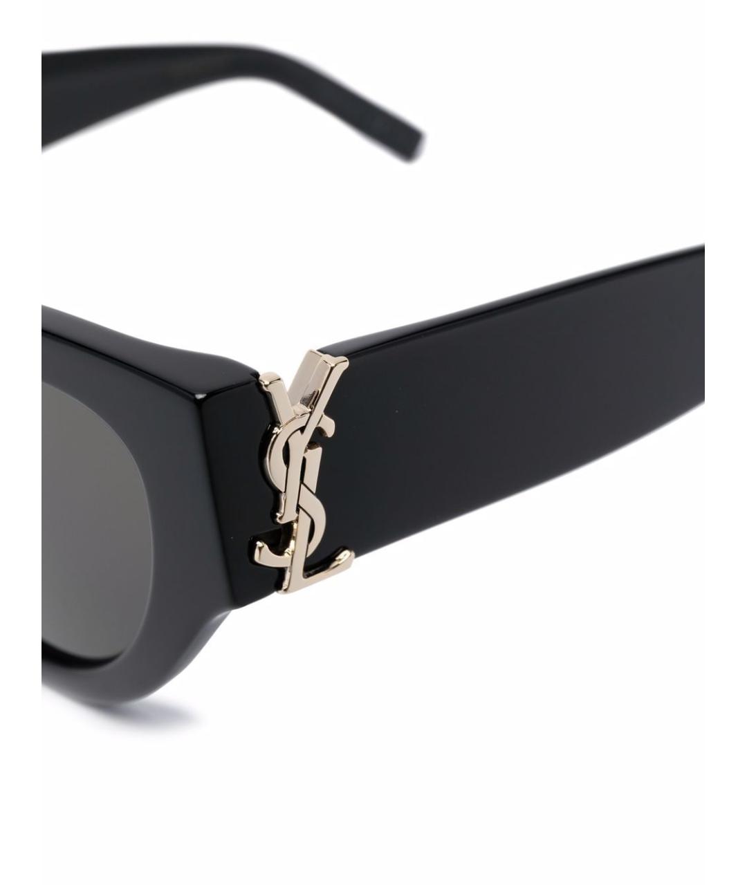 SAINT LAURENT Черные солнцезащитные очки, фото 4