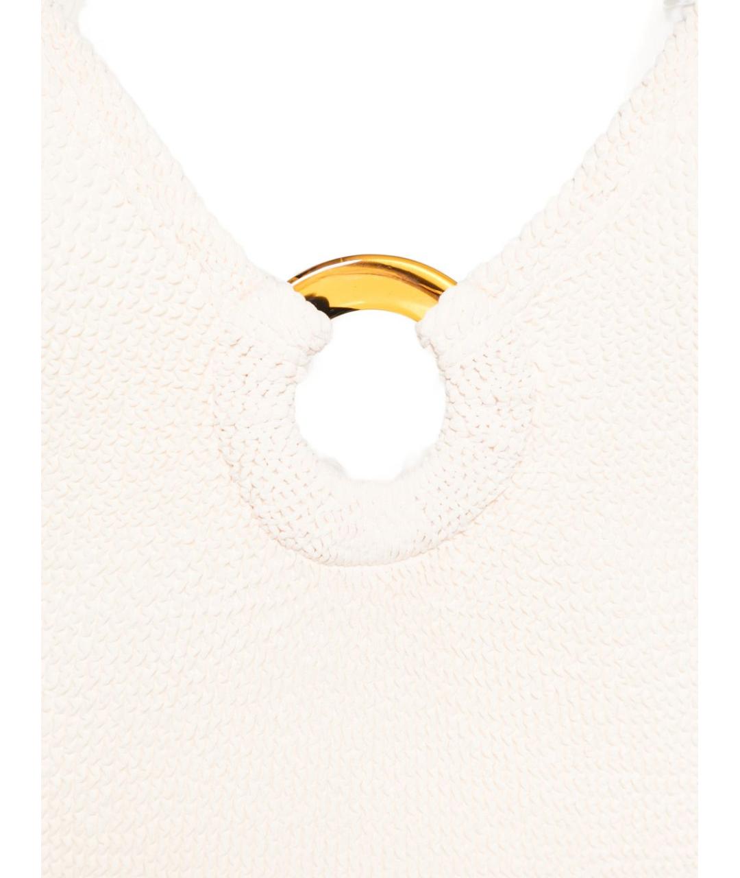 HUNZA G Бежевый купальник, фото 3