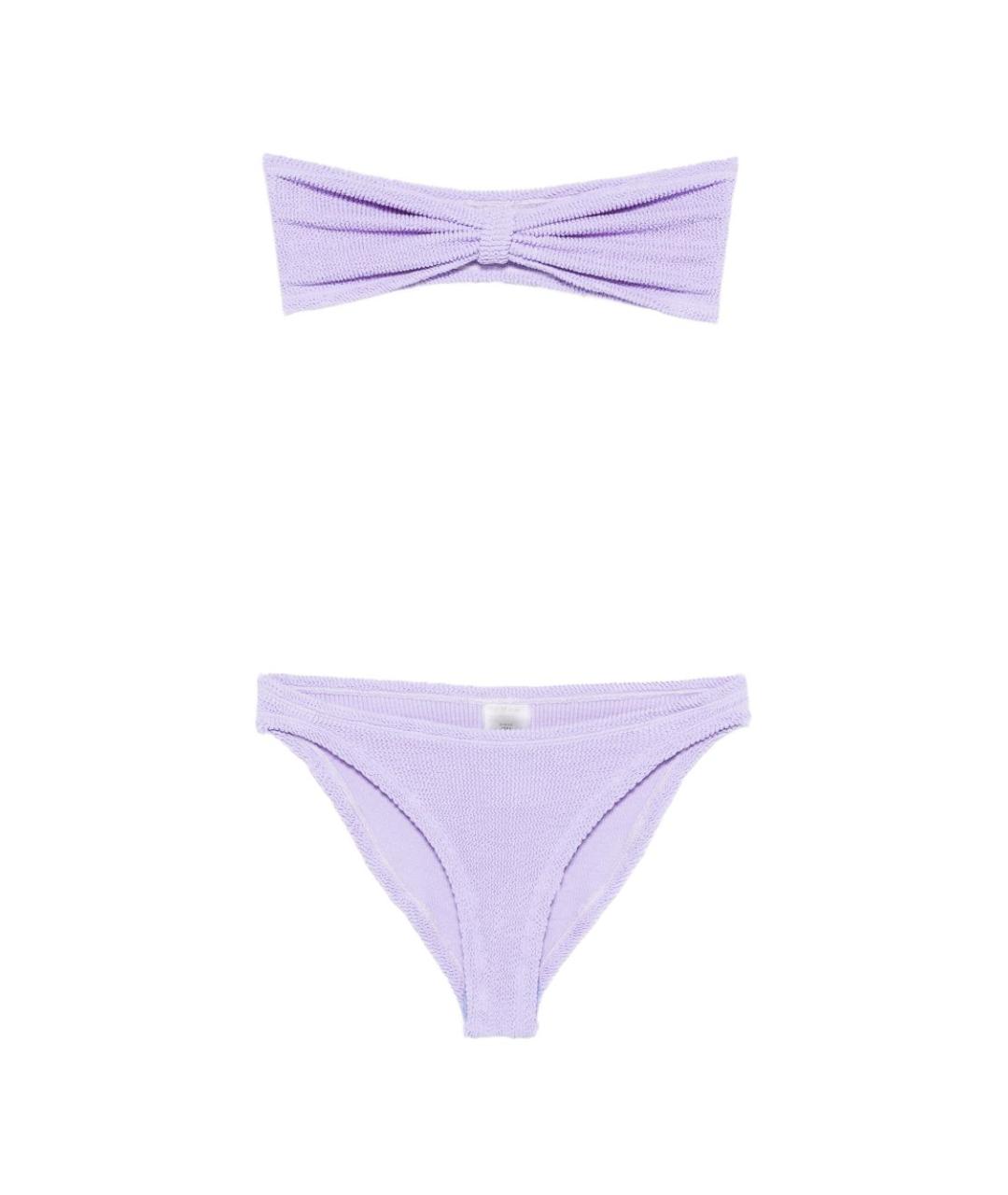 HUNZA G Фиолетовый купальник, фото 1