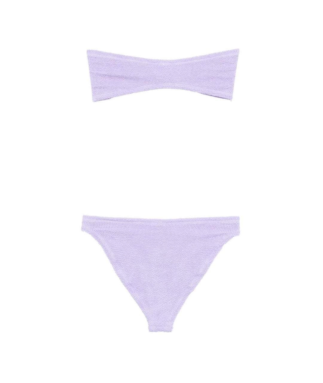 HUNZA G Фиолетовый купальник, фото 3