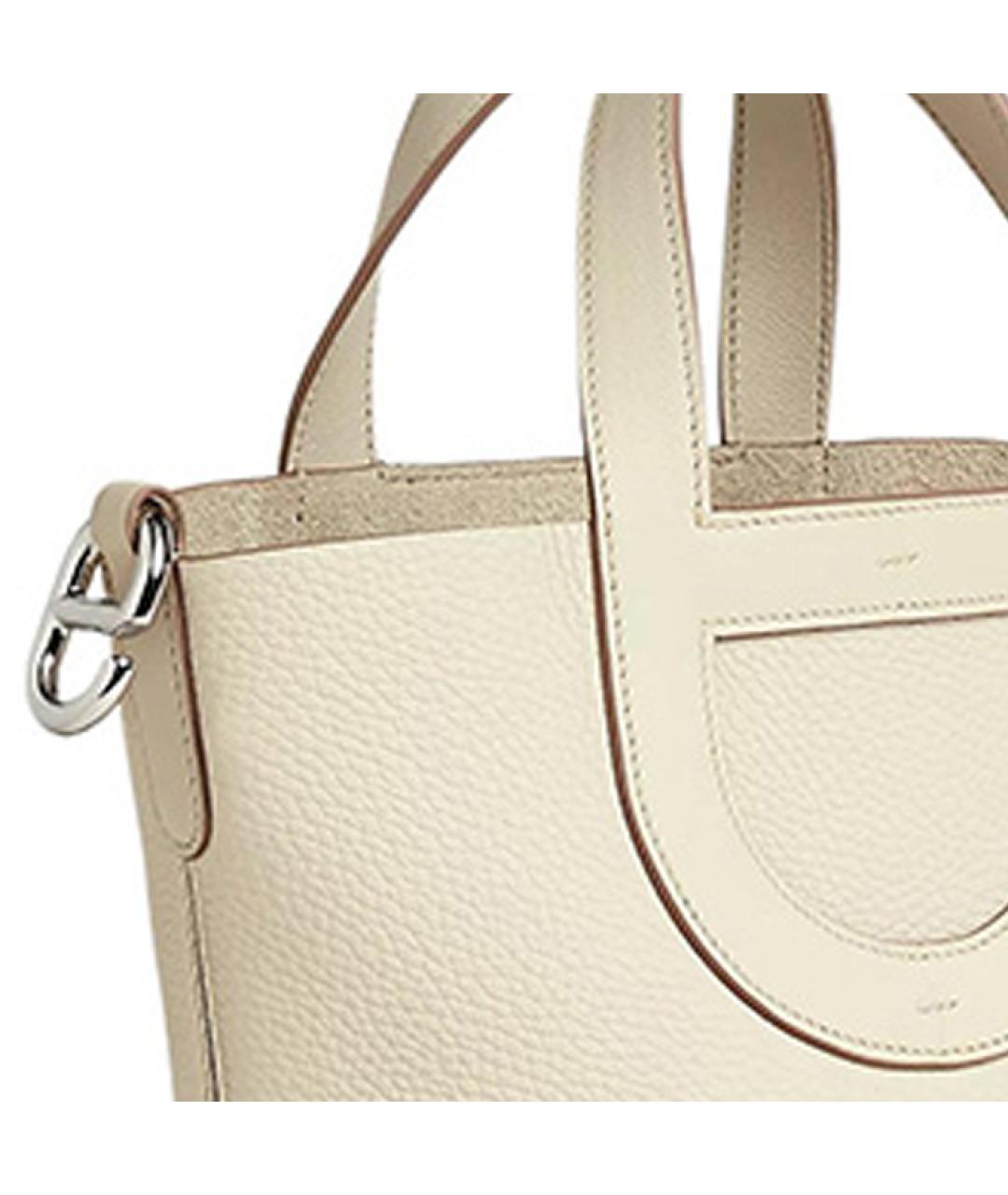 HERMES Белая сумка через плечо, фото 5