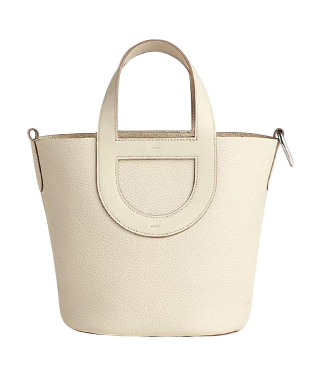 HERMES Белая сумка через плечо, фото 1