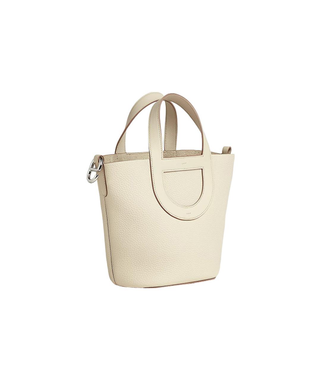 HERMES Белая сумка через плечо, фото 2