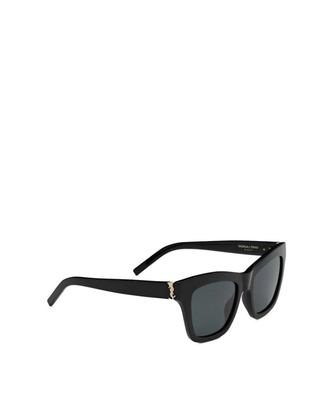 SAINT LAURENT Черные солнцезащитные очки, фото 1