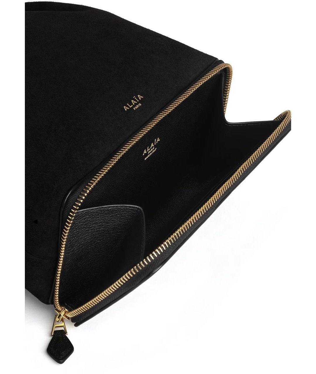 ALAIA Черная замшевая сумка через плечо, фото 3