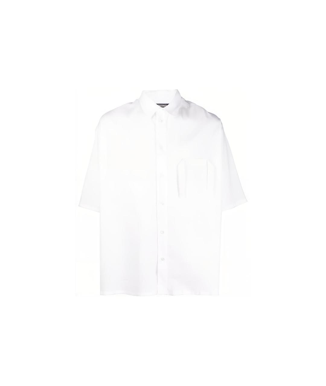 JACQUEMUS Белая классическая рубашка, фото 5