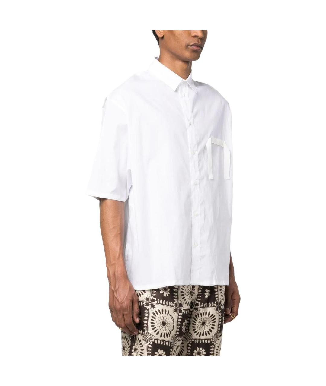 JACQUEMUS Белая классическая рубашка, фото 4