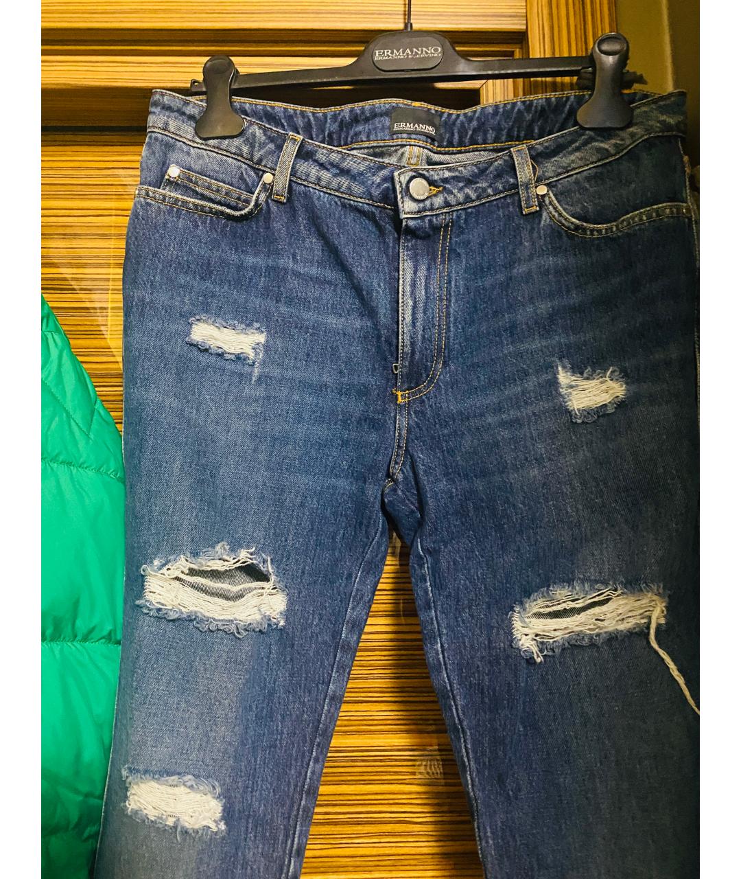 ERMANNO SCERVINO Мульти хлопковый костюм с брюками, фото 5