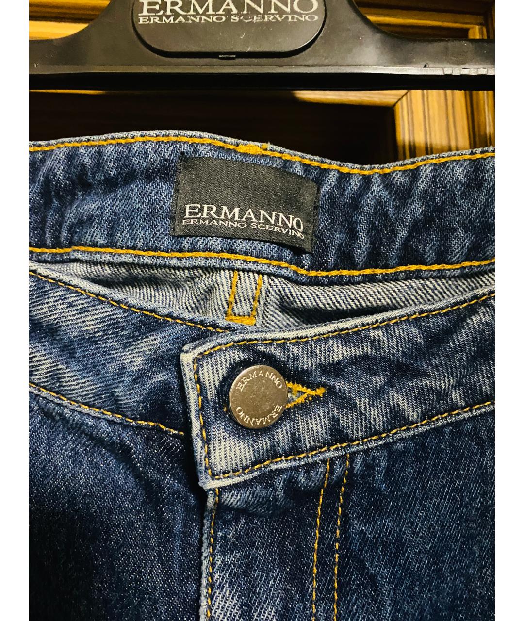 ERMANNO SCERVINO Мульти хлопковый костюм с брюками, фото 3