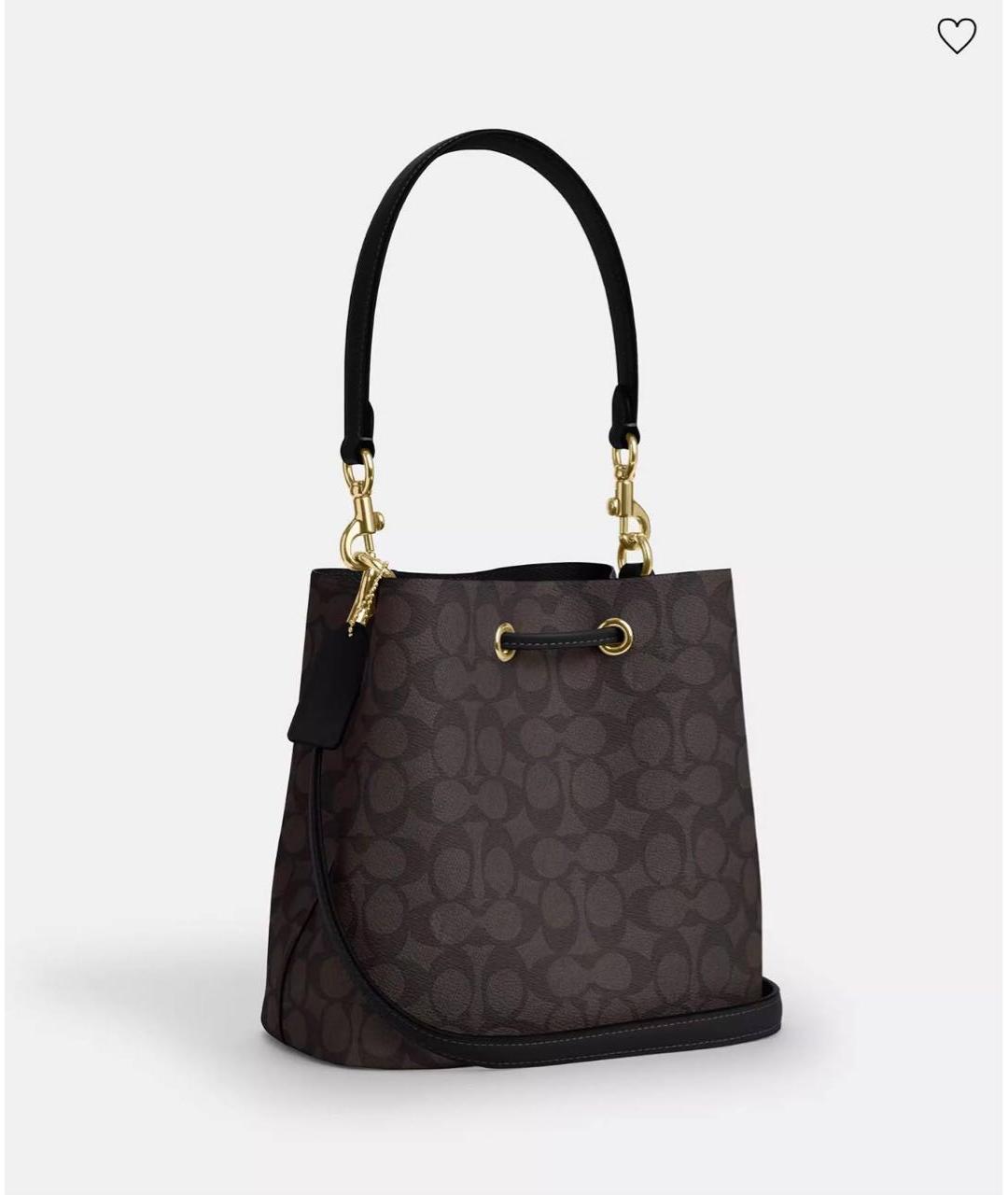 COACH Коричневая сумка тоут, фото 3