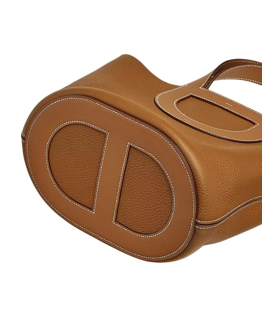 HERMES Коричневая сумка через плечо, фото 5