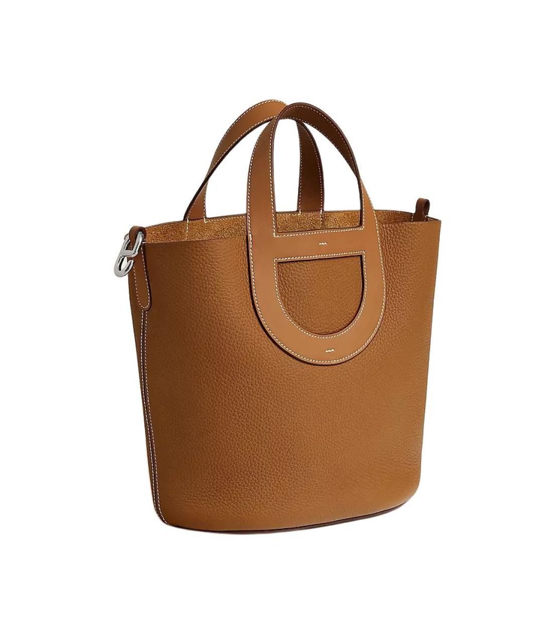 HERMES Коричневая сумка через плечо, фото 2