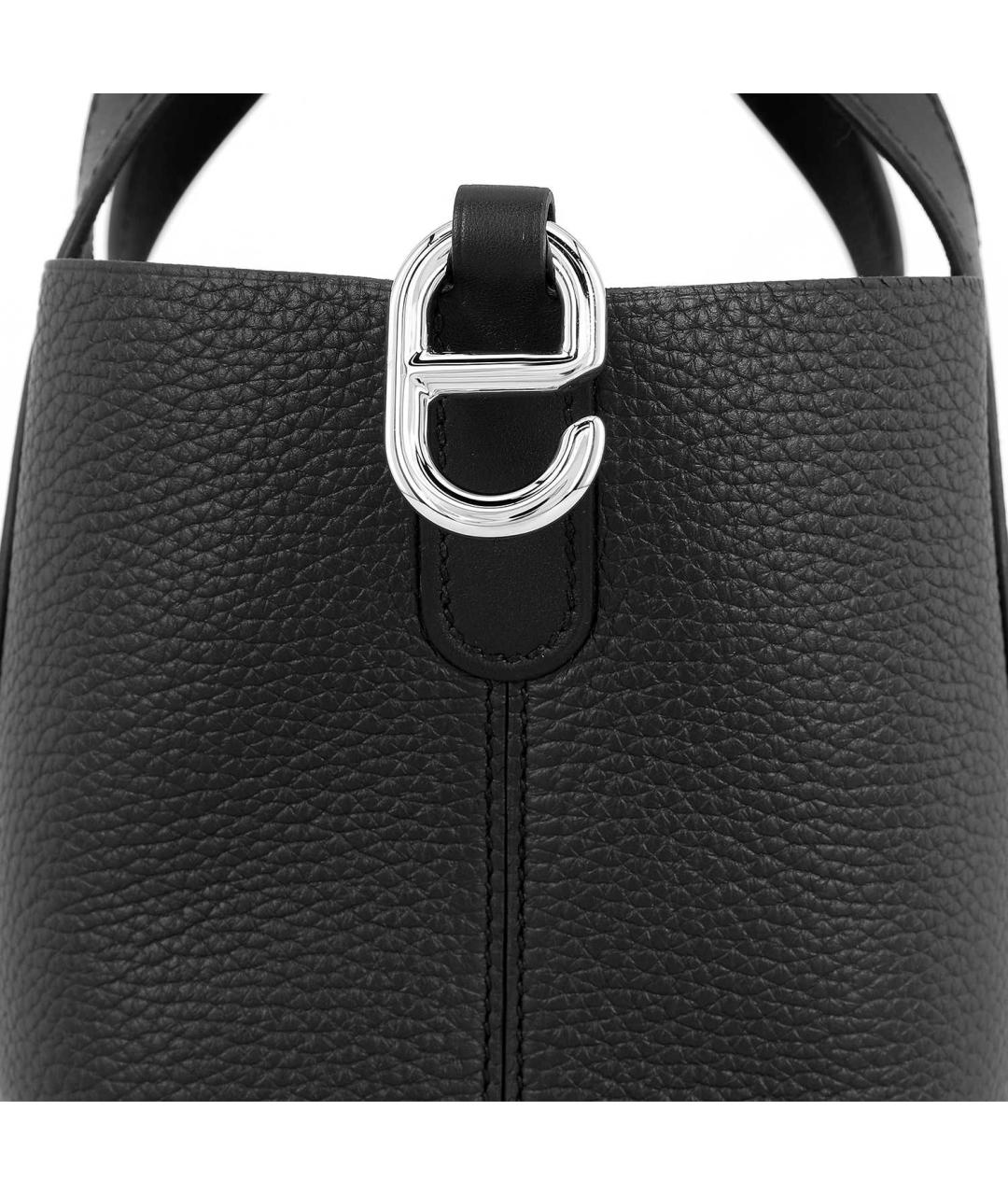 HERMES Черная сумка через плечо, фото 5