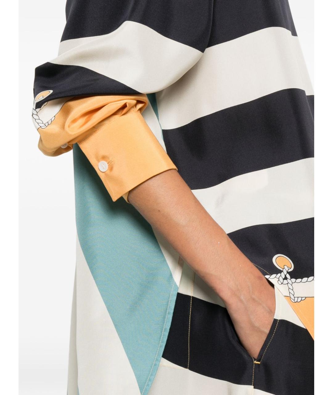 LOEWE Мульти шелковая рубашка, фото 4