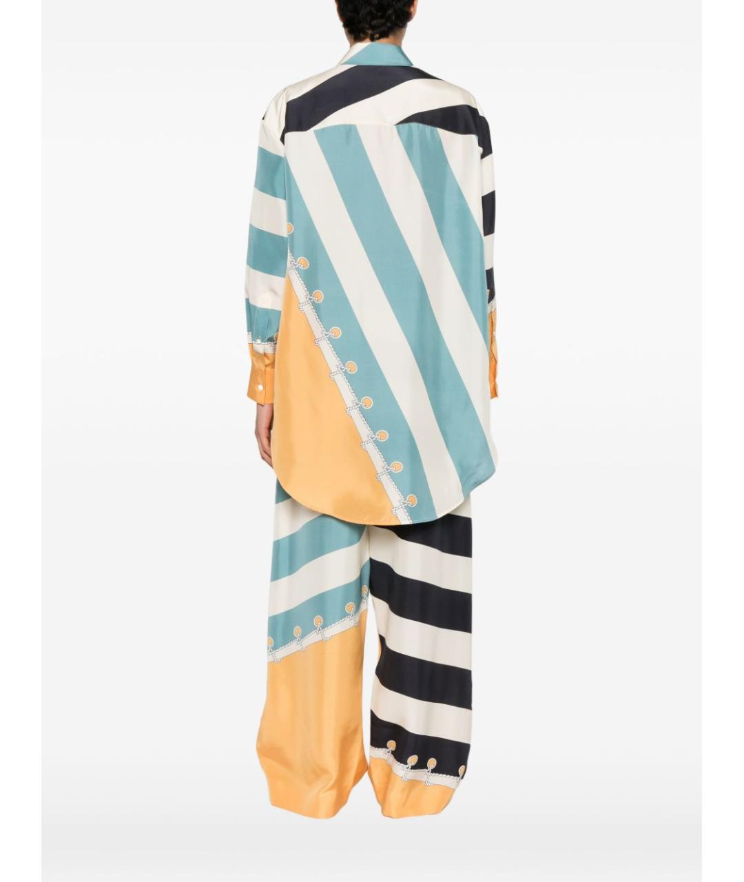 LOEWE Мульти шелковая рубашка, фото 2