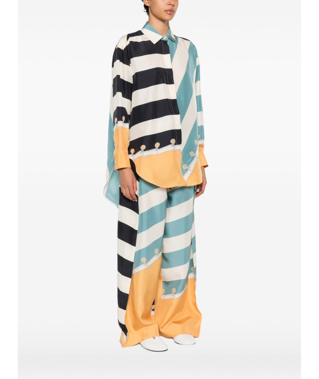 LOEWE Мульти шелковая рубашка, фото 5