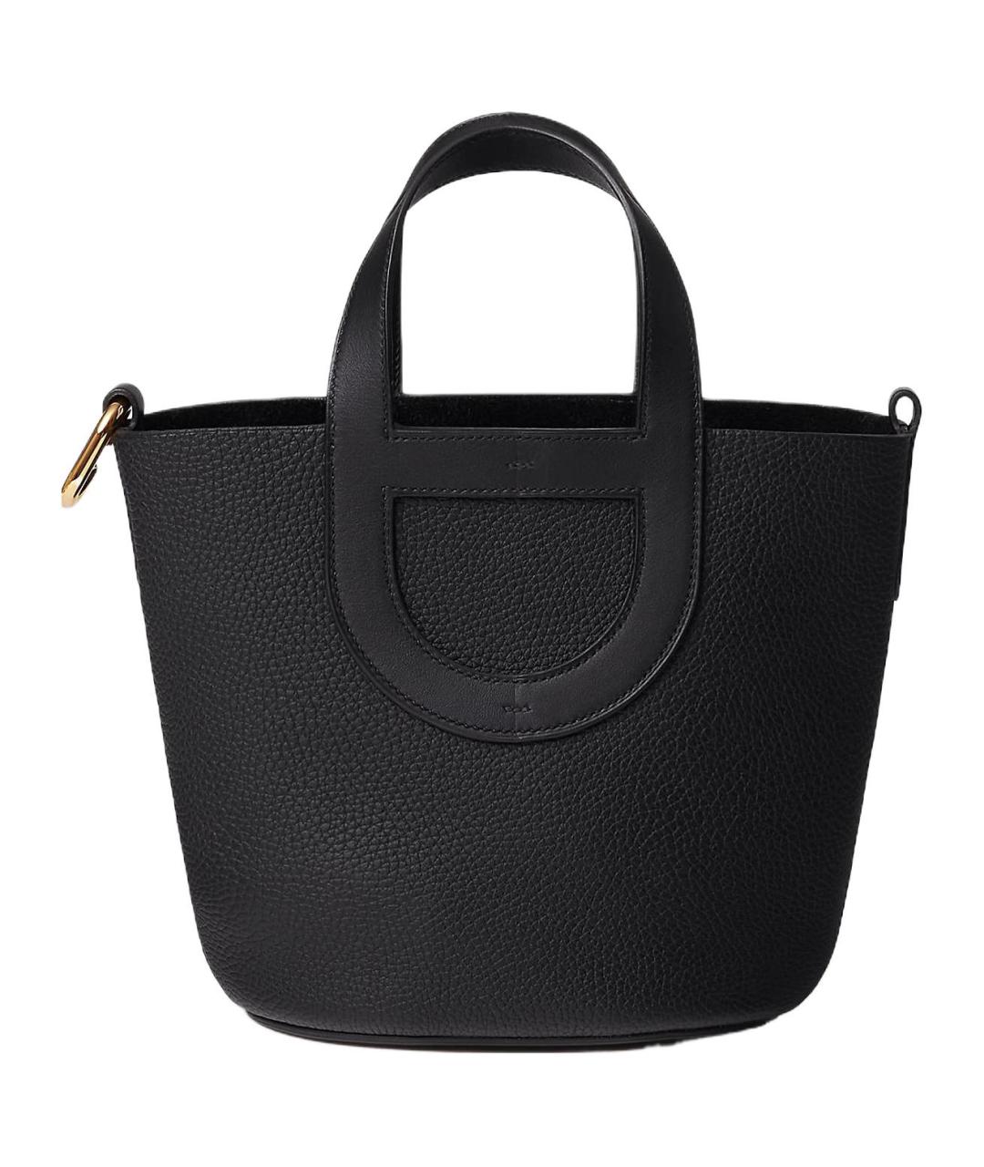 HERMES Черная сумка через плечо, фото 4