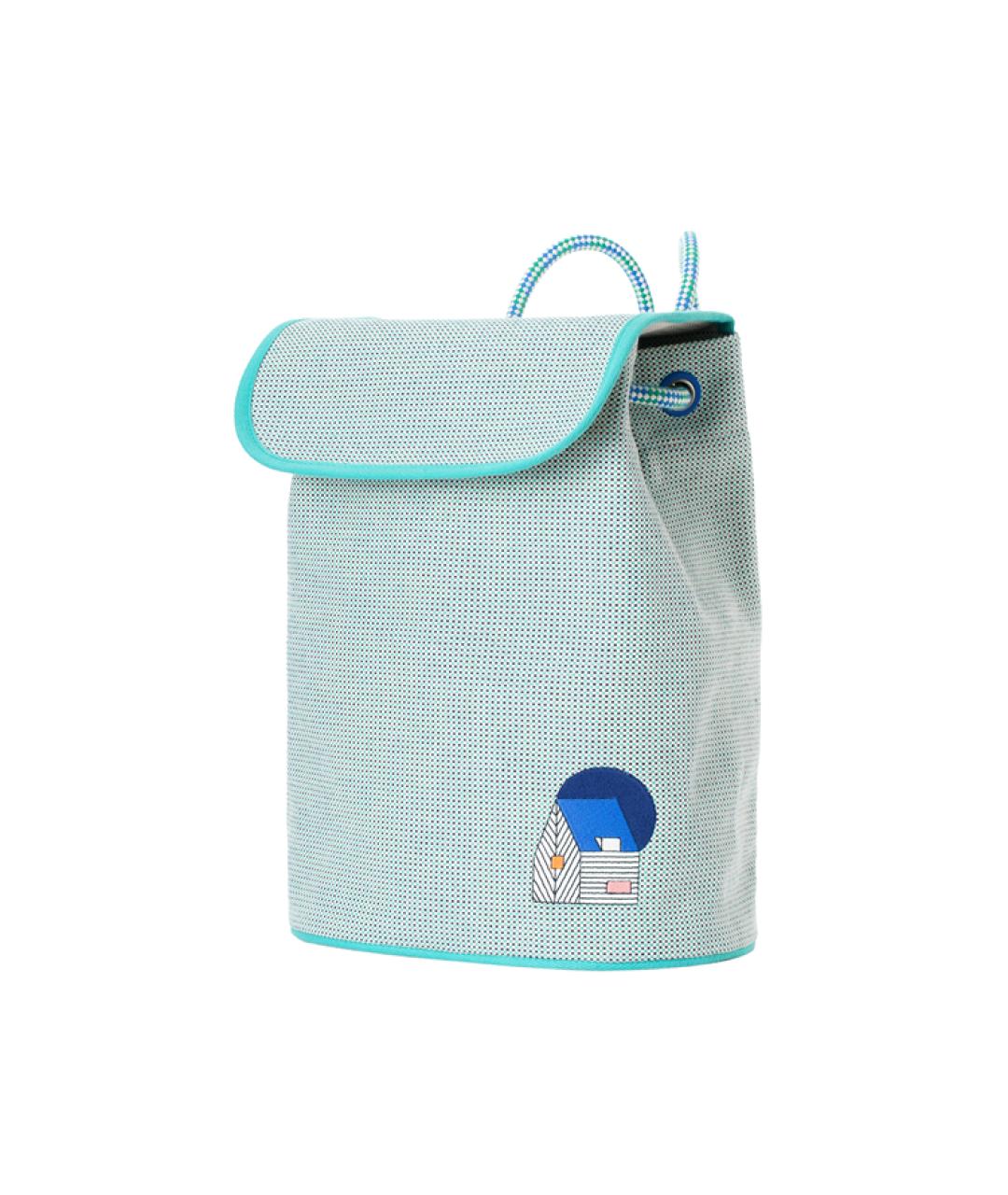 HERMES Голубой рюкзак, фото 3