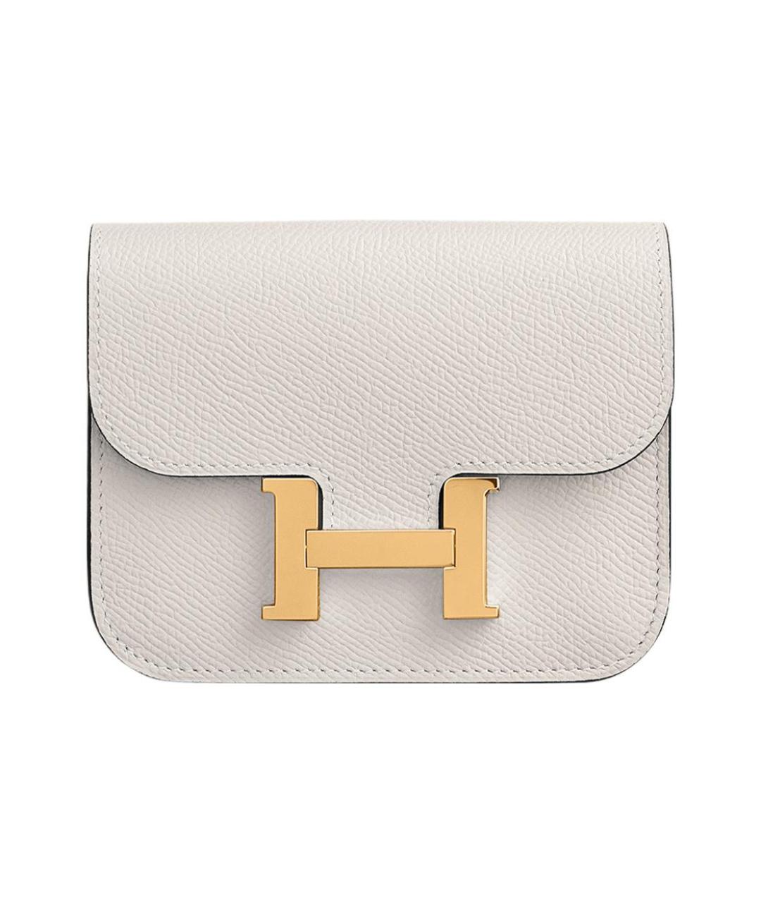 HERMES Бежевая кожаная поясная сумка, фото 1