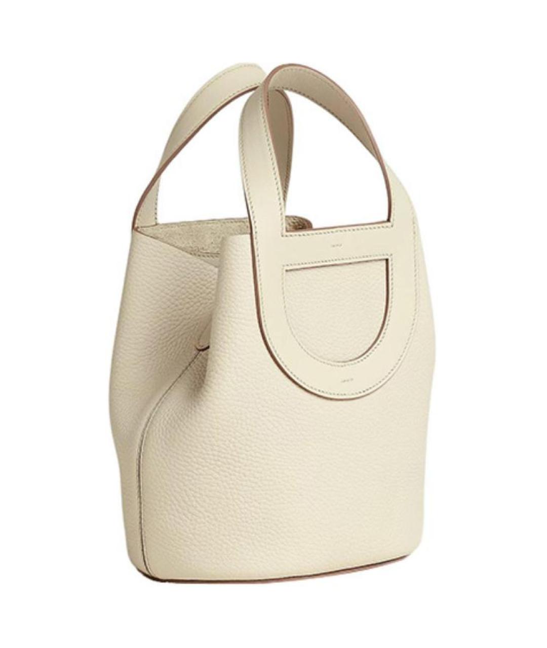 HERMES Белая сумка через плечо, фото 2