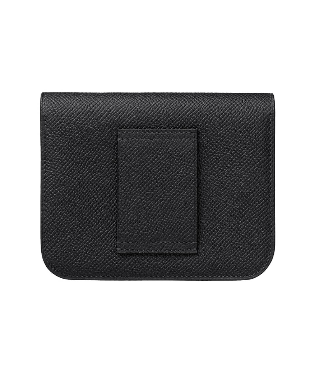 HERMES Черная кожаная поясная сумка, фото 3