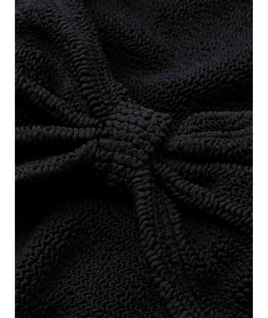 HUNZA G Черный купальник, фото 4