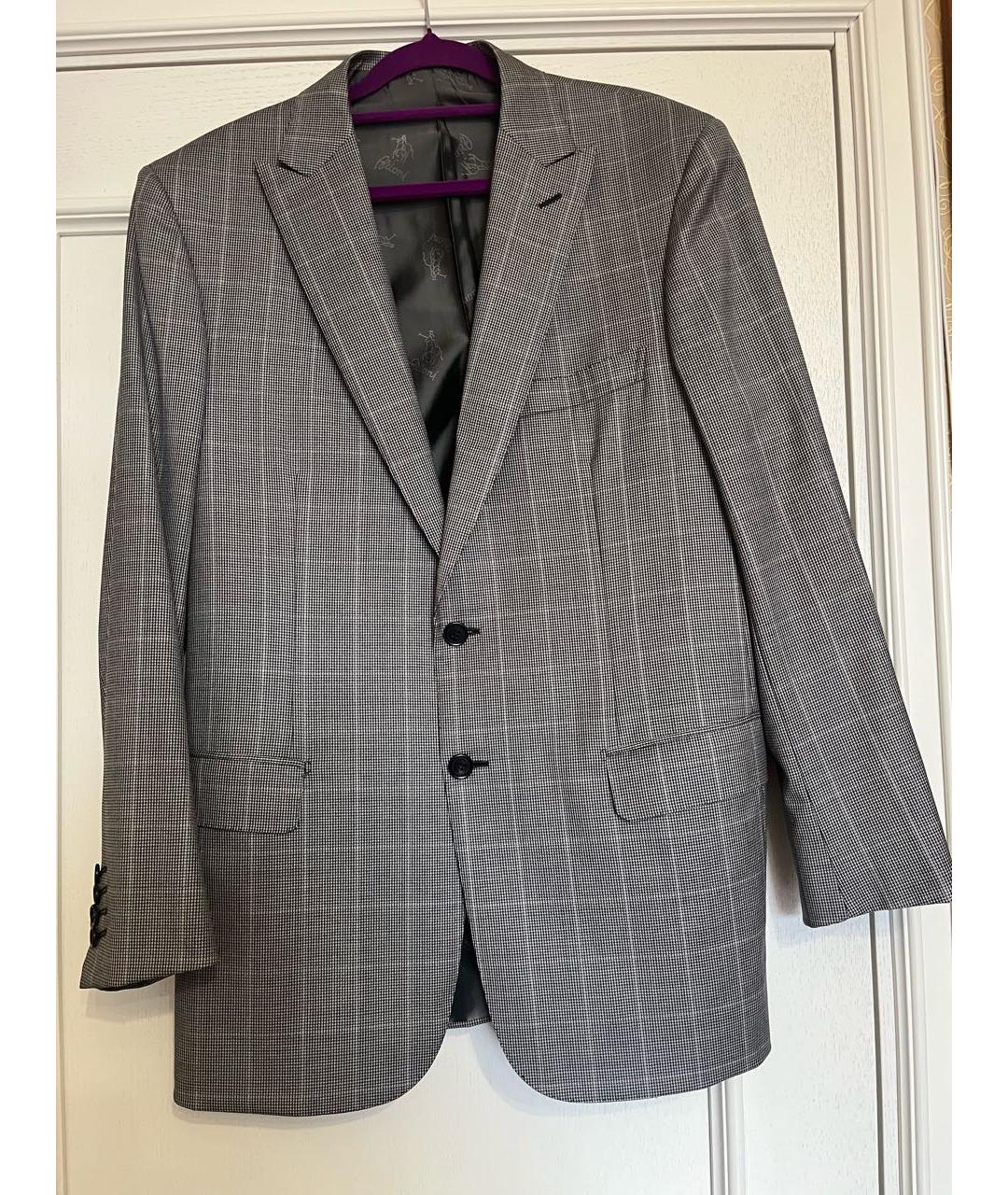 BRIONI Серый классический костюм, фото 5