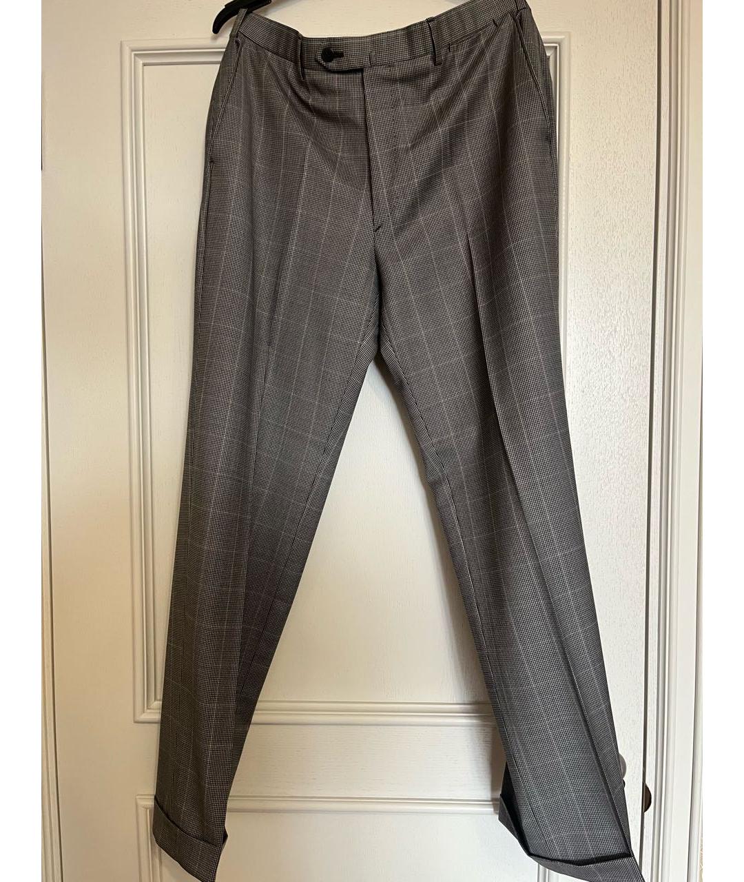 BRIONI Серый классический костюм, фото 2