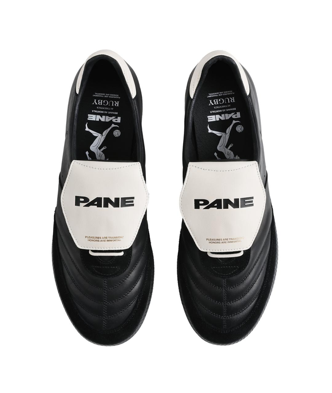 PANE Черные кожаные кроссовки, фото 3