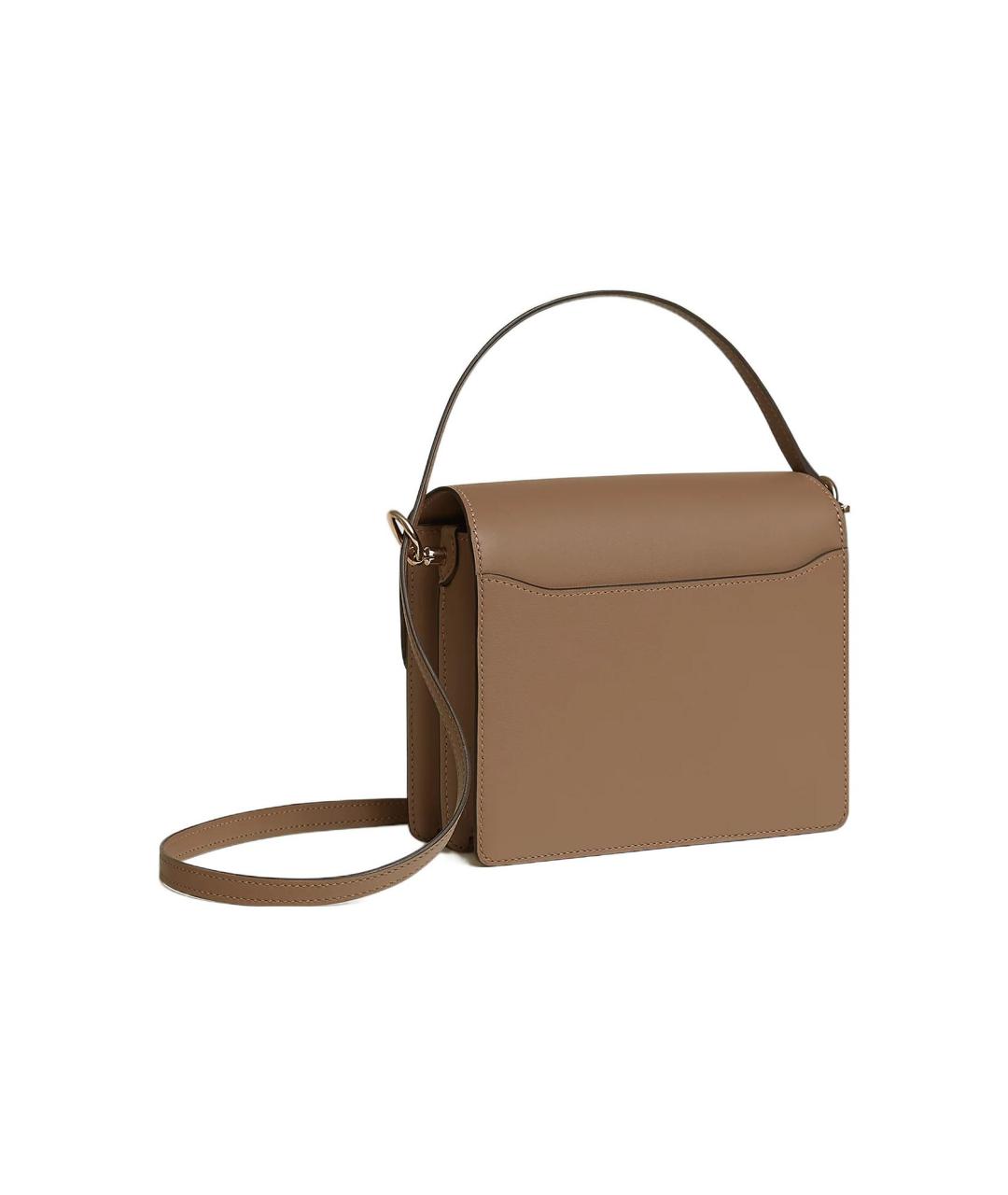 HERMES Коричневая кожаная сумка через плечо, фото 3