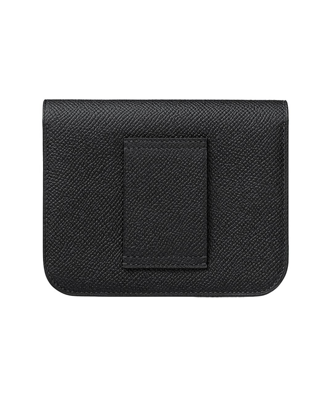 HERMES Черная кожаная поясная сумка, фото 4