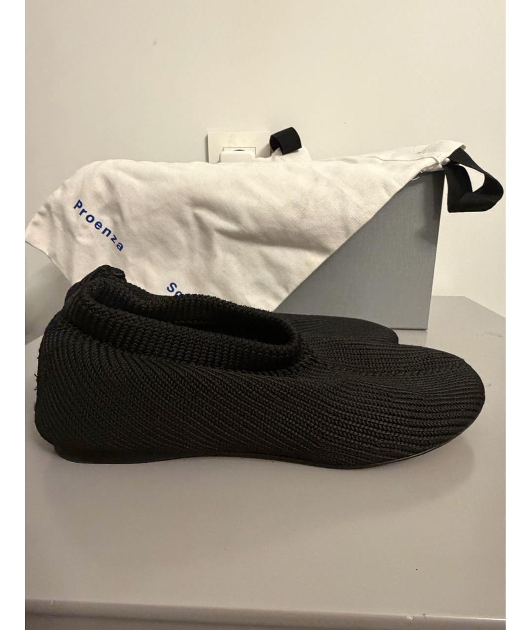 PROENZA SCHOULER Черные текстильные балетки, фото 5