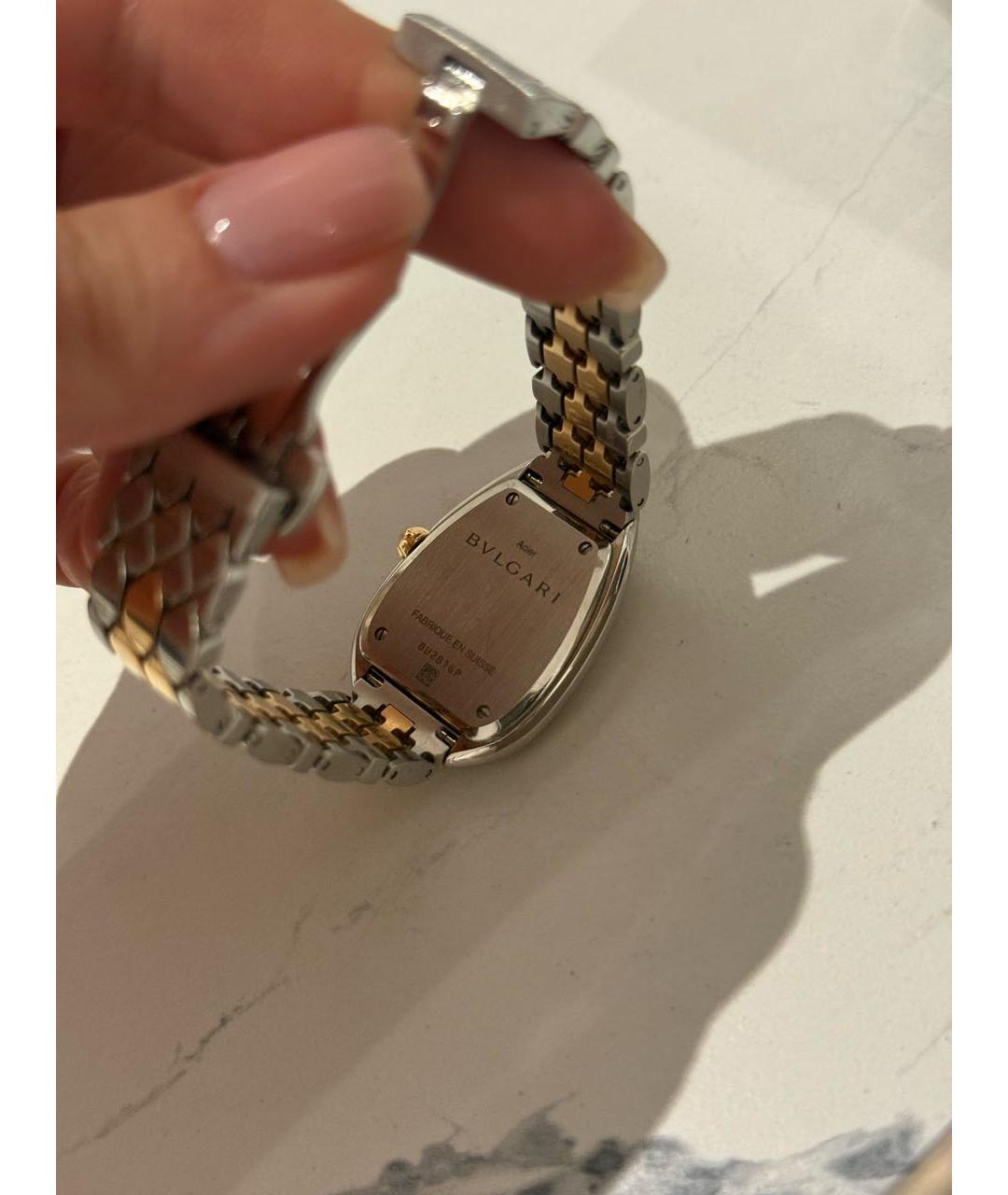 BVLGARI Золотые часы из белого золота, фото 3