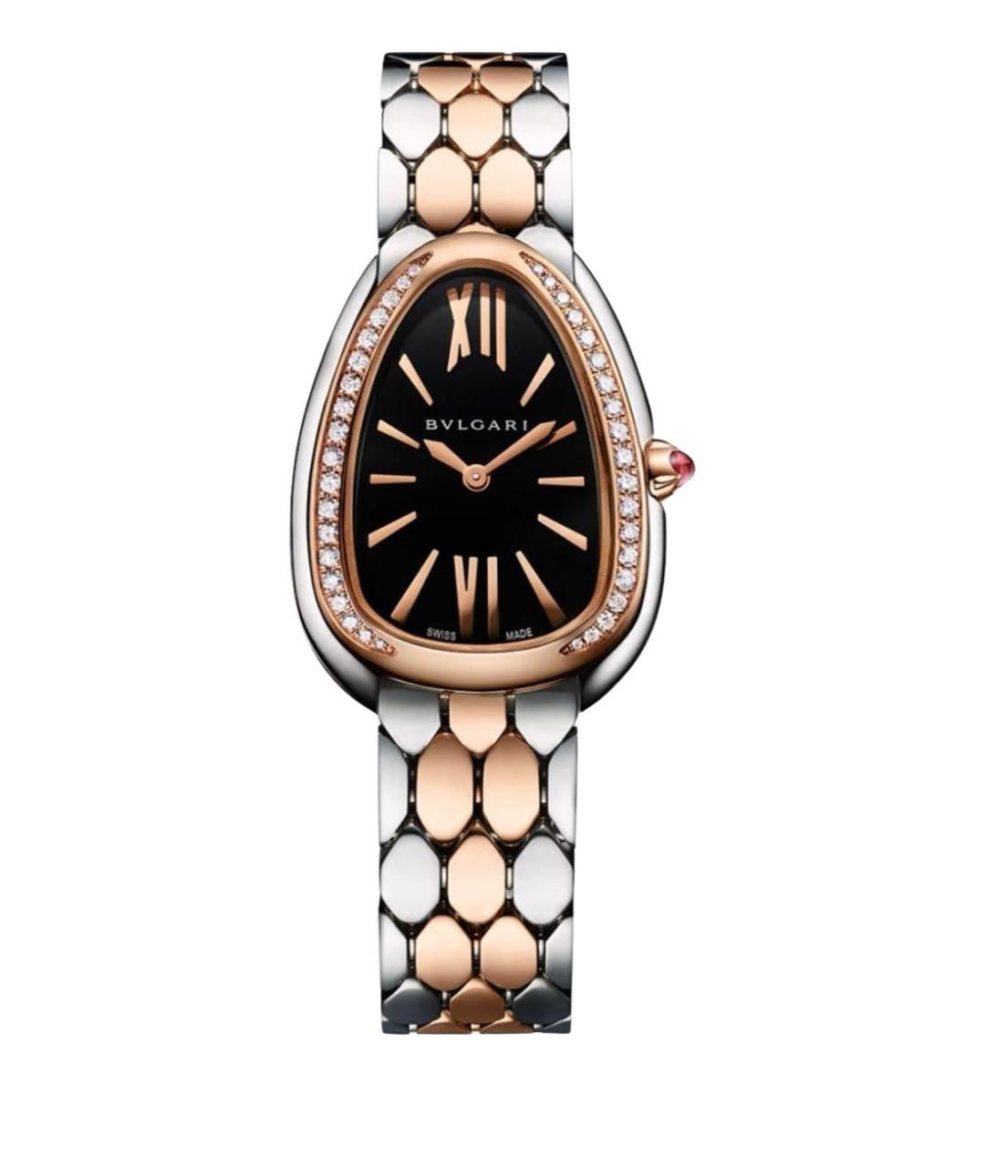 BVLGARI Золотые часы из белого золота, фото 1