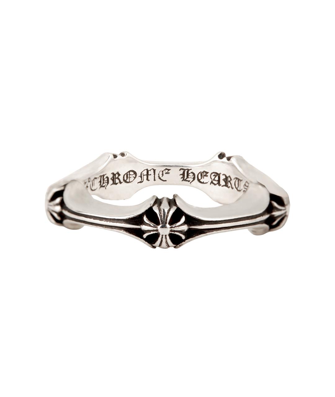 CHROME HEARTS Серебряное серебряное кольцо, фото 3