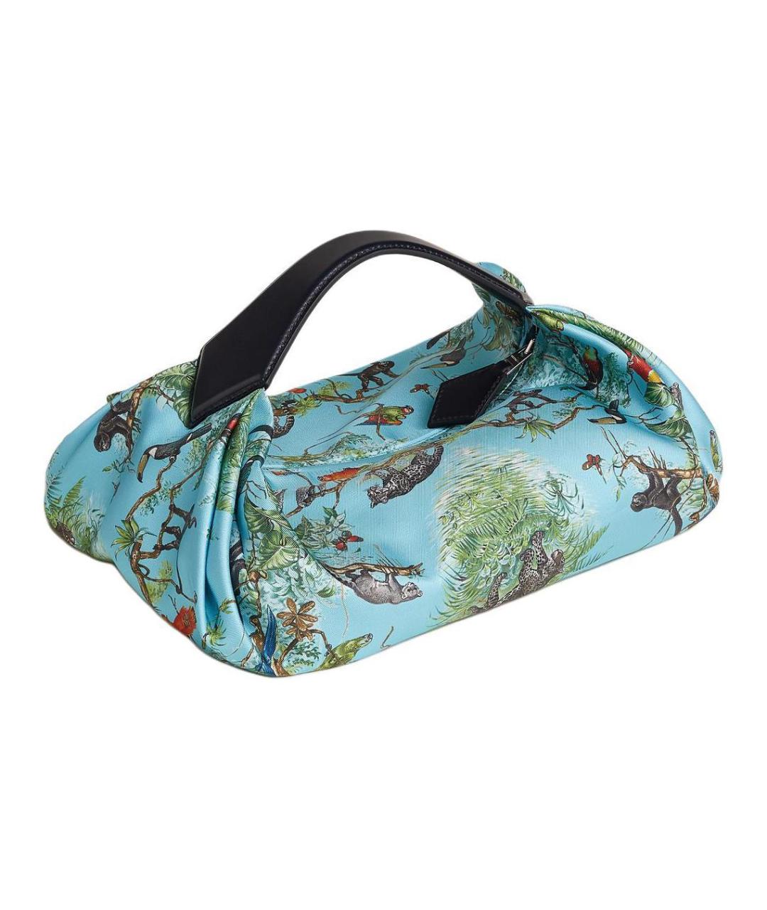 HERMES Синяя сумка через плечо, фото 2