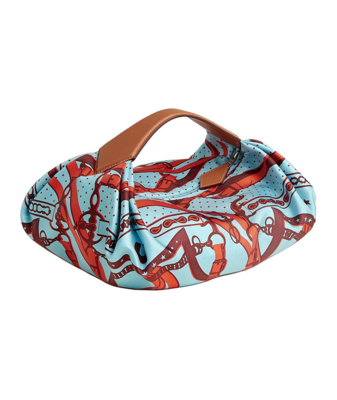 HERMES Синяя сумка через плечо, фото 3