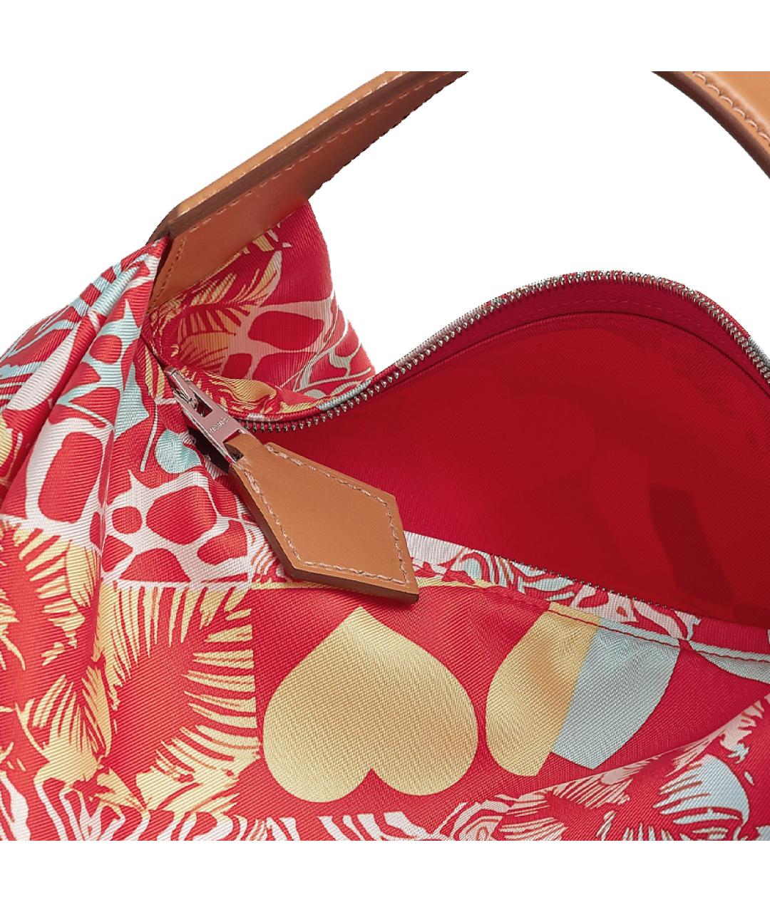 HERMES Оранжевая сумка через плечо, фото 4