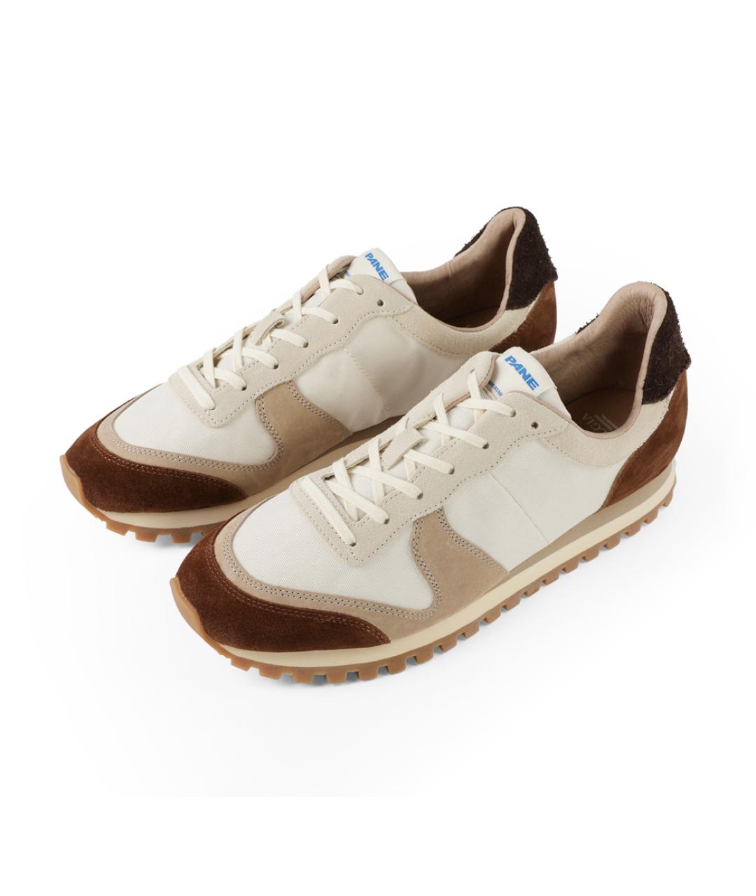 PANE Бежевые синтетические кроссовки, фото 3