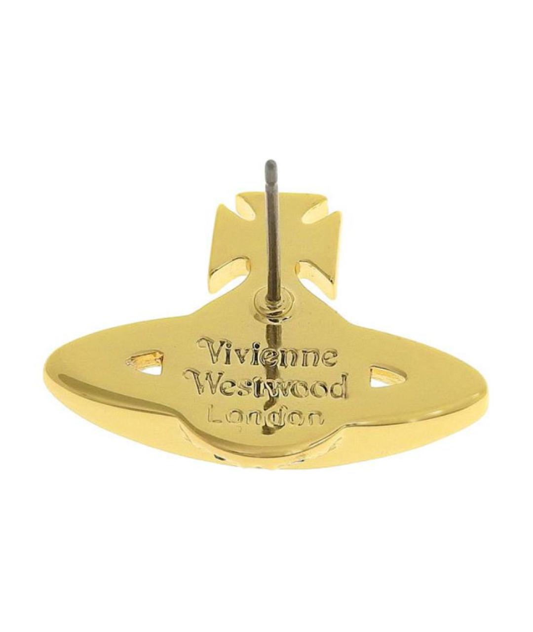 VIVIENNE WESTWOOD Золотые серьги, фото 2