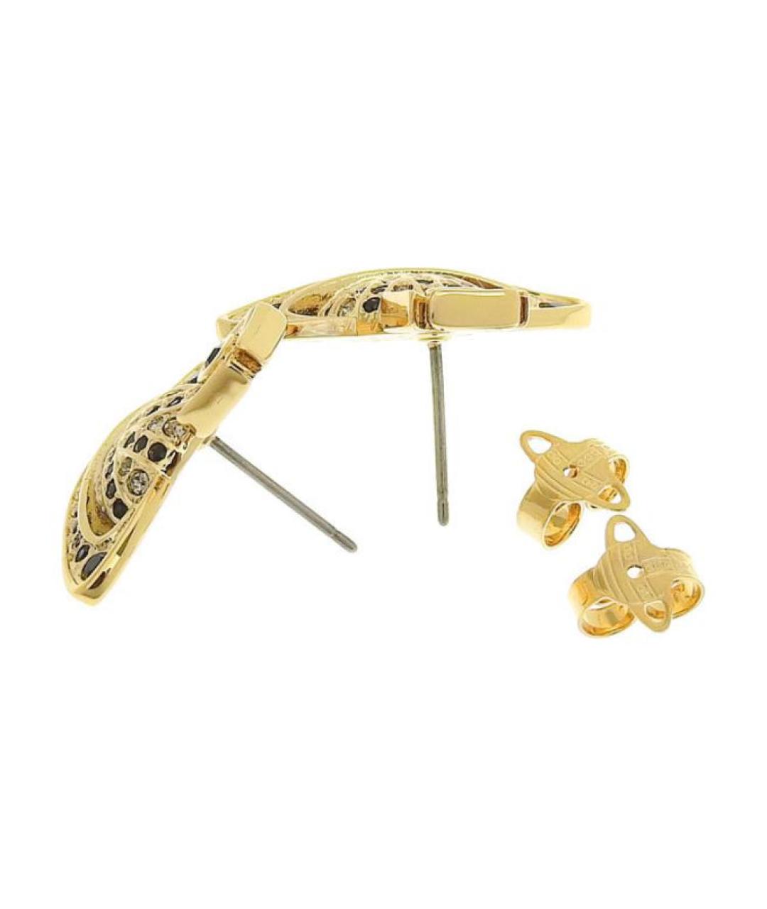 VIVIENNE WESTWOOD Золотые серьги, фото 3