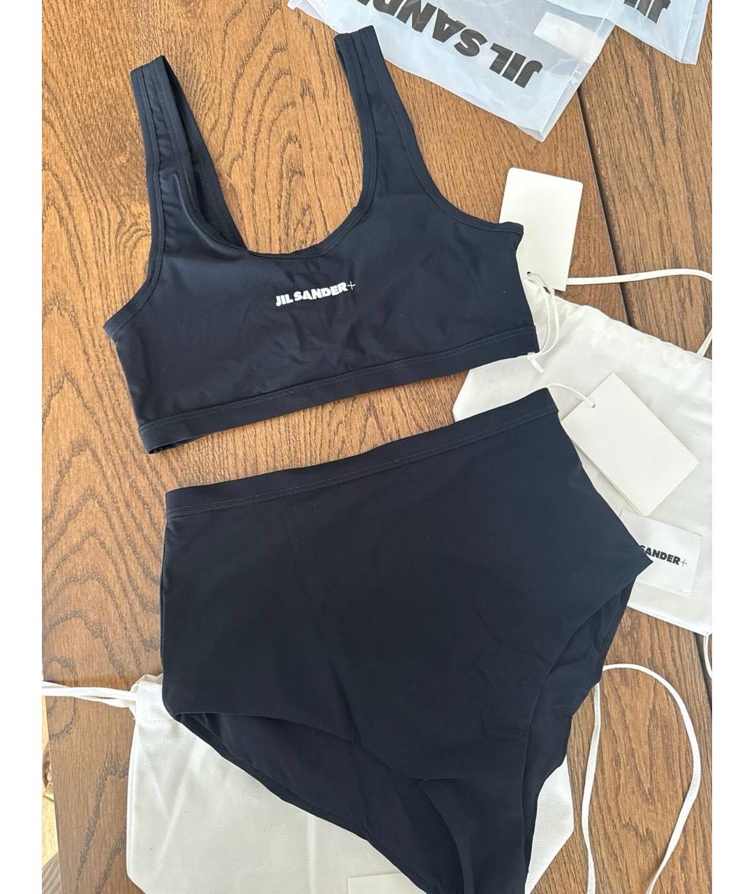 JIL SANDER Черный купальник, фото 2