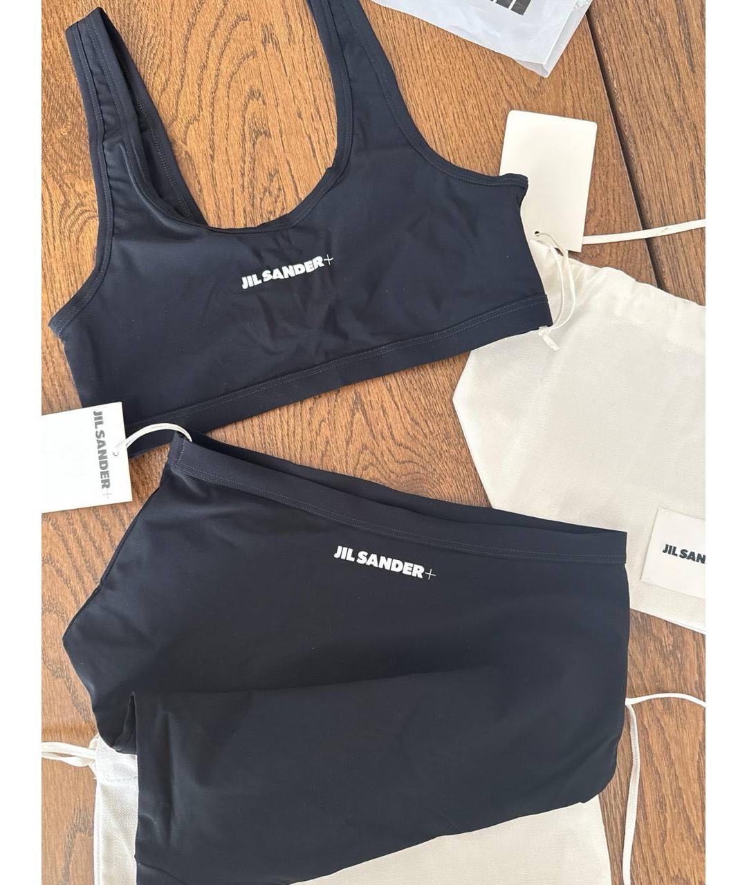 JIL SANDER Черный купальник, фото 3