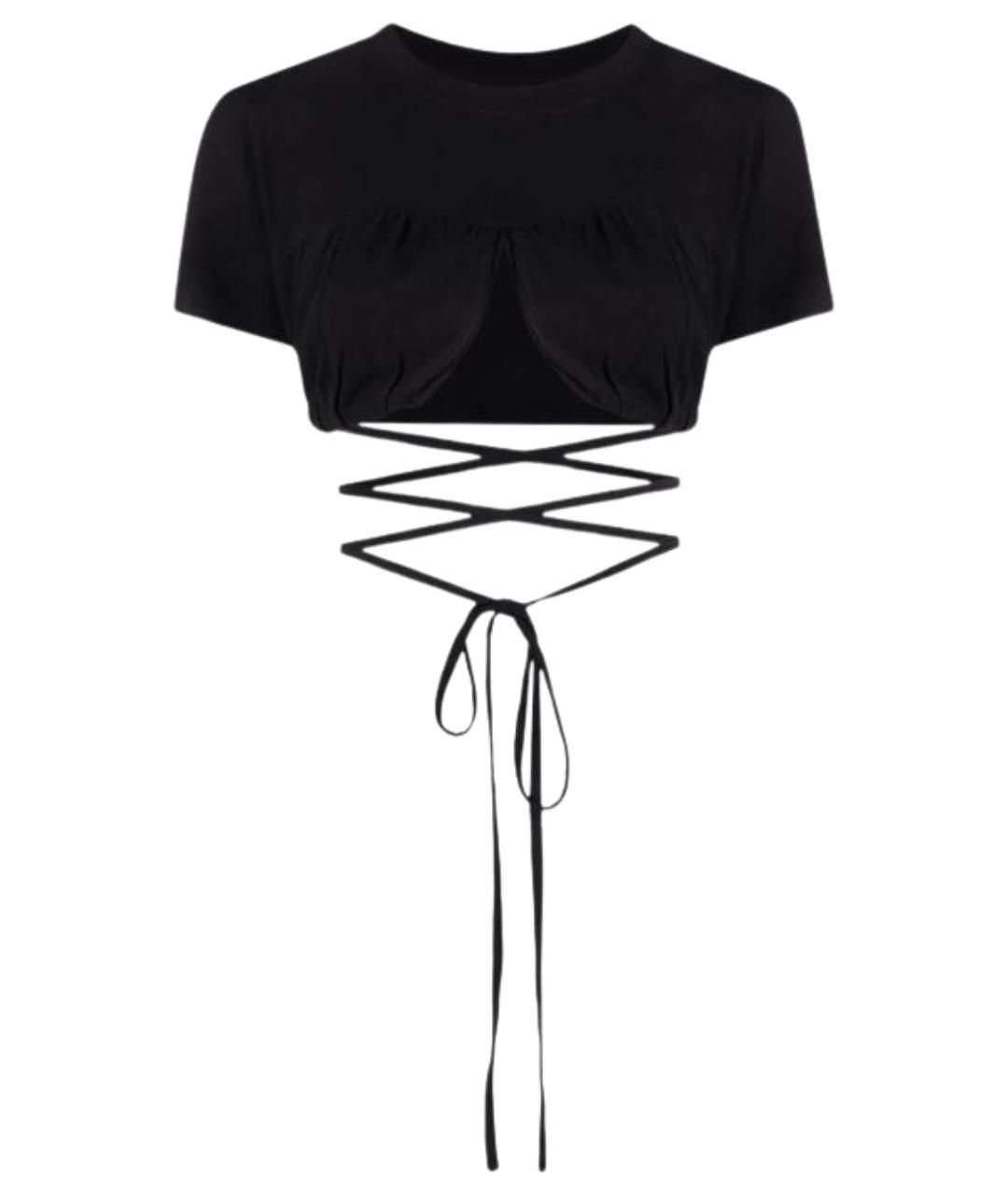 JACQUEMUS Черная футболка, фото 1