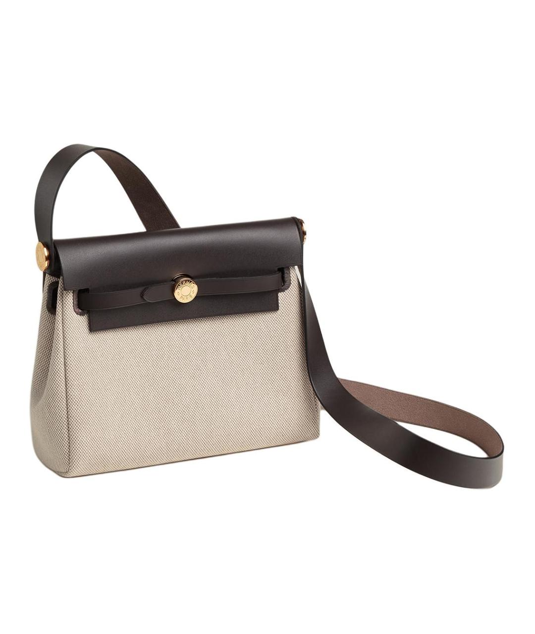 HERMES Коричневая сумка через плечо, фото 2