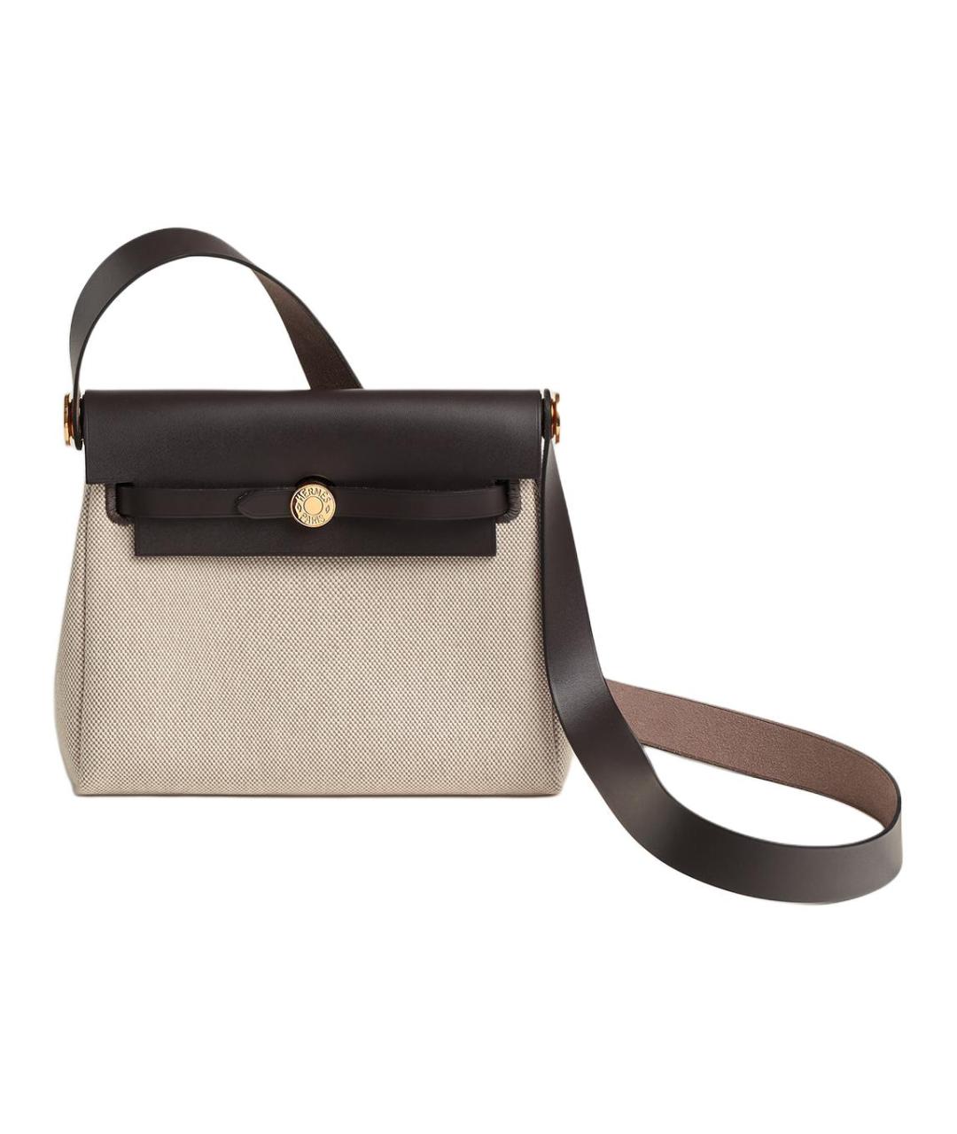 HERMES Коричневая сумка через плечо, фото 1