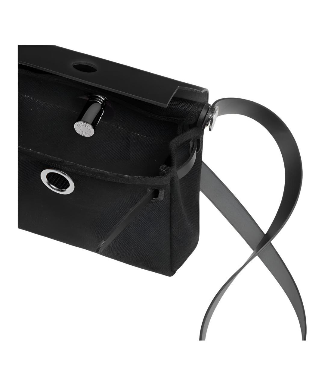 HERMES Черная сумка через плечо, фото 4