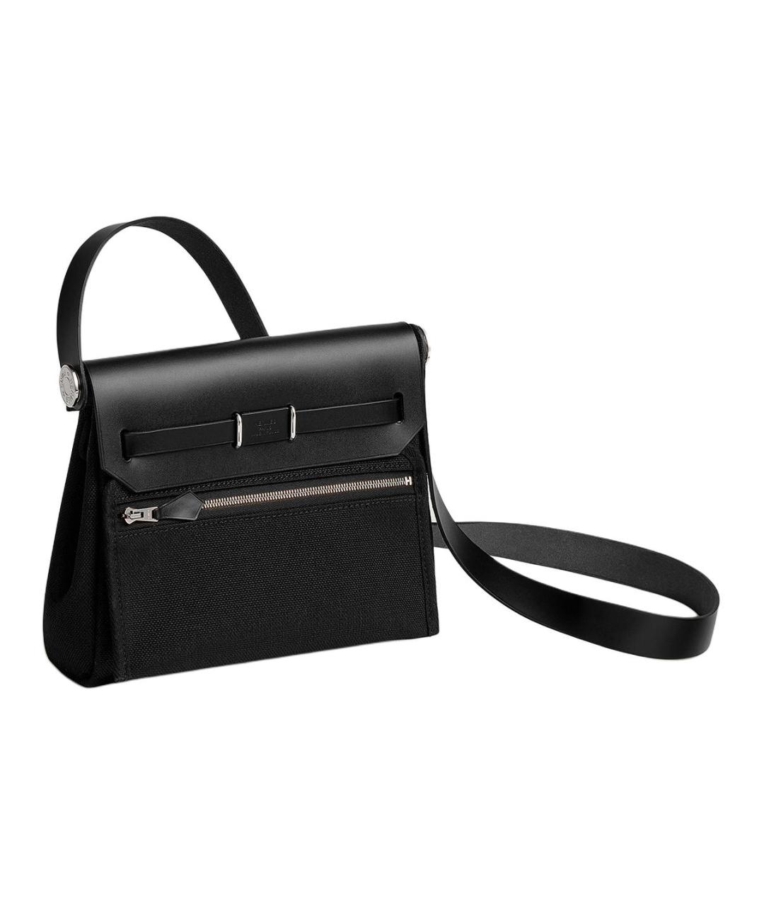 HERMES Черная сумка через плечо, фото 3